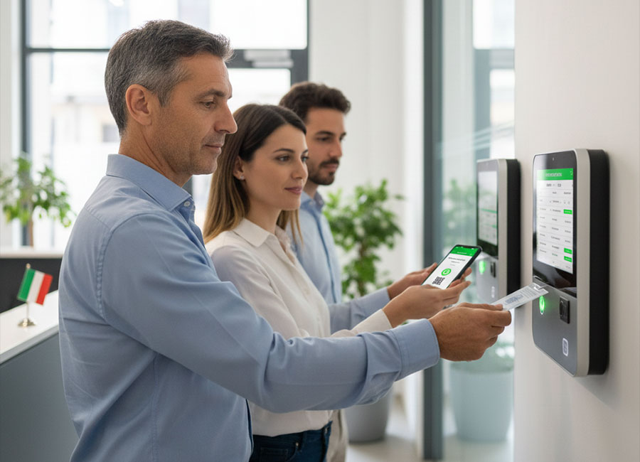 Sistema digitale per le presenze senza inserimenti manuali