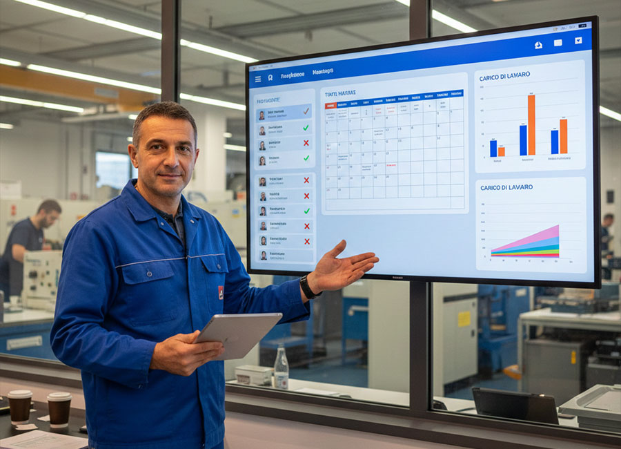 Gestione dei turni chiara e senza errori